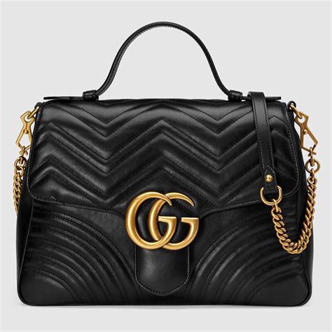 black gucci purses